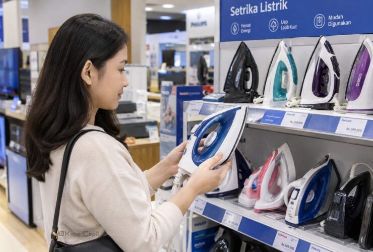 Tips Memilih Setrika Listrik yang Tepat untuk Kebutuhan Rumah Tangga