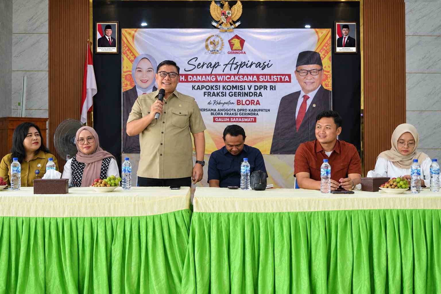 Hadir di Karangboyo Cepu Mas Danang Digempur Uneg-Uneg Warga