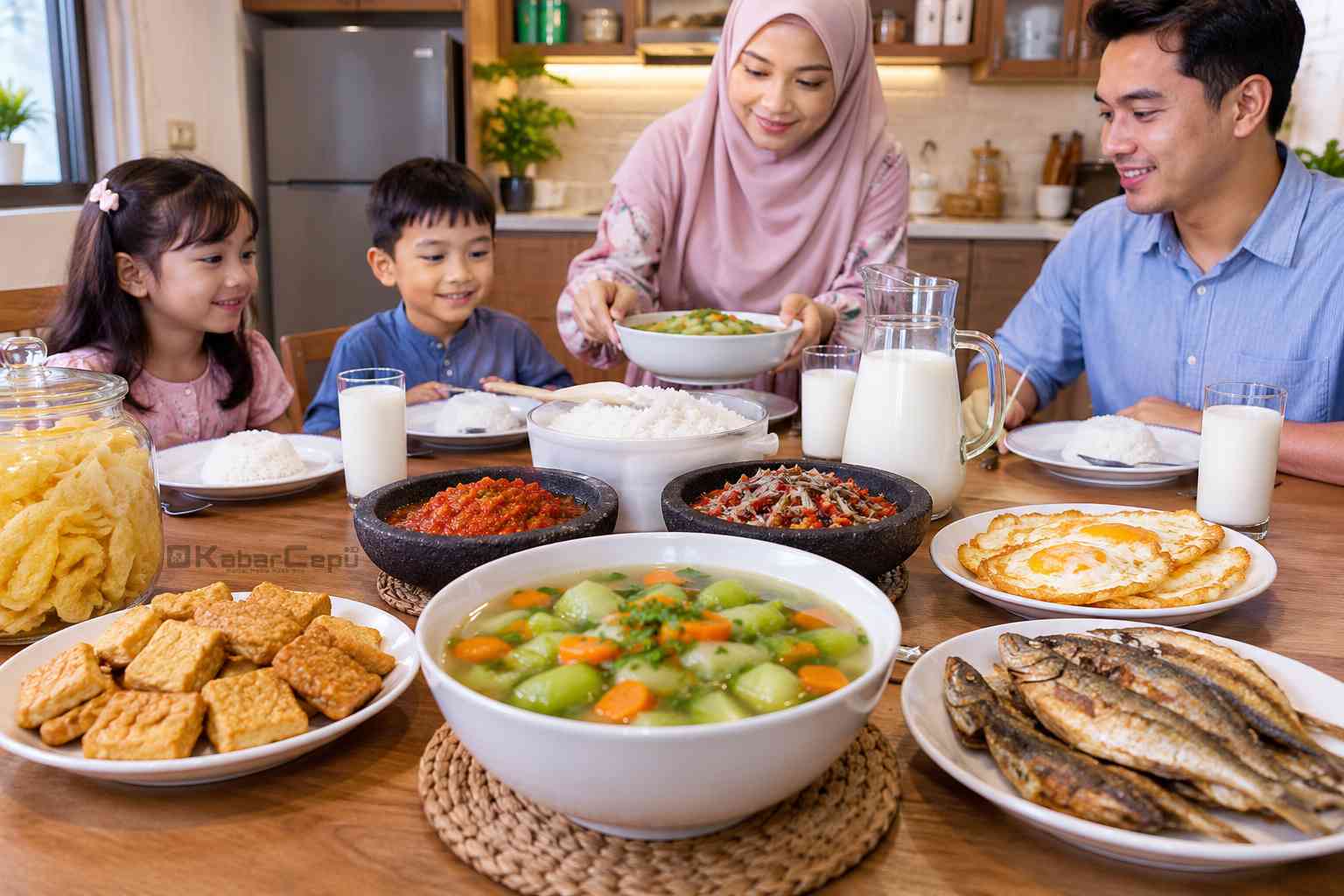 Hidangan Sehat Segar dan Kaya Nutrisi untuk Keluarga Resep Sayur Bening Oyong dan Wortel