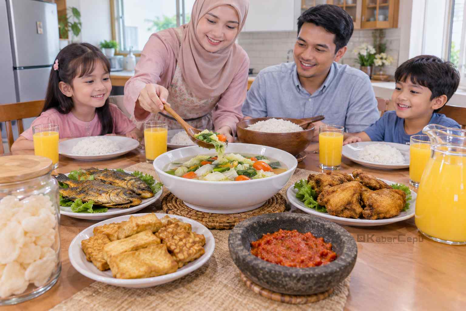 Kaya Nutrisi dan Menyegarkan untuk Keluarga Resep Sayur Bening Sawi Putih dan Tomat