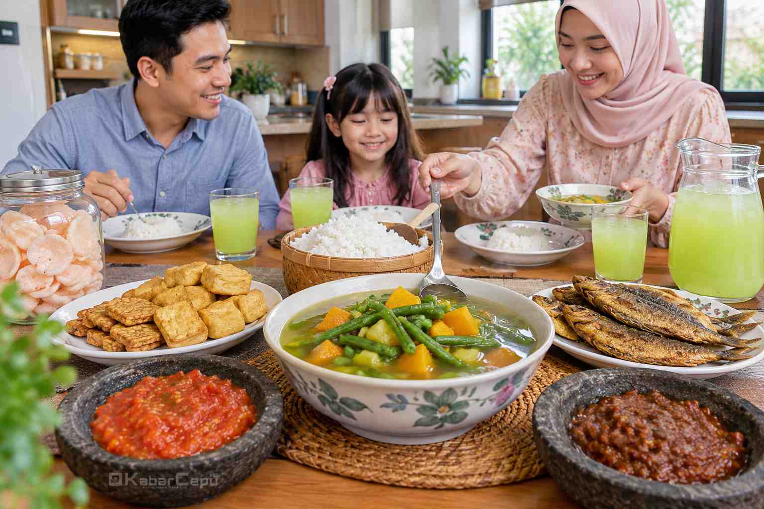 Sajian yang Memanjakan Lidah Resep Praktis Sayur Bening Kacang Panjang dan Labu